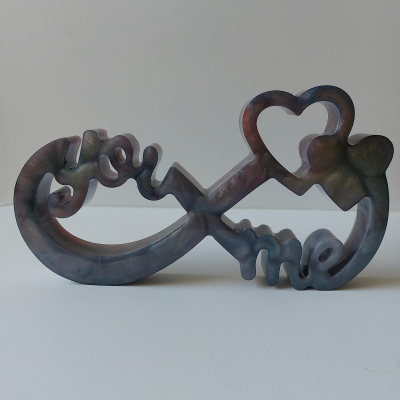 Beeldje "you and me forever"