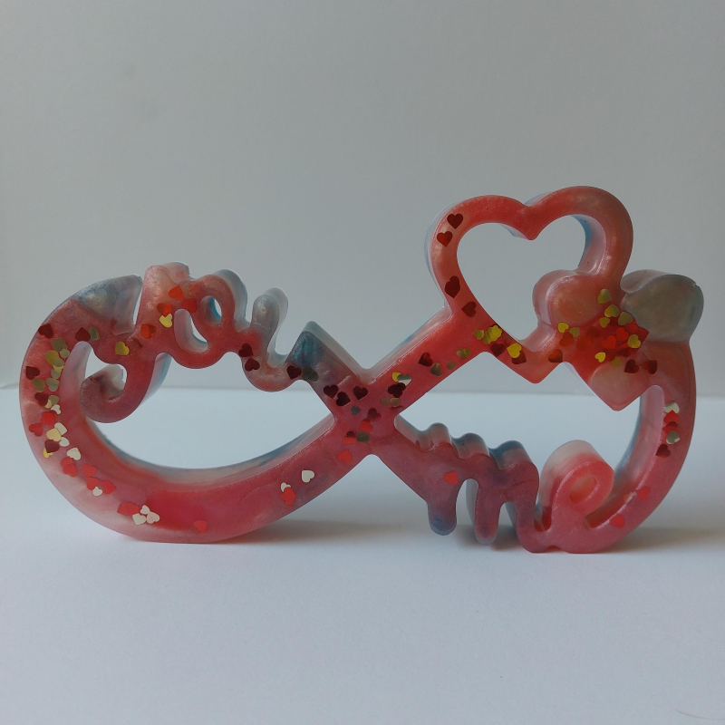 Beeldje "you and me forever"