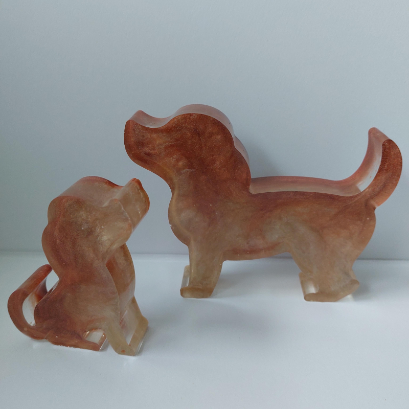 2 hondjes.