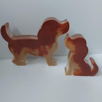 2 hondjes.